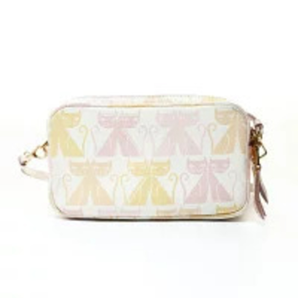 Miu Miu Madras Cat Shoulder Pouch Clutch Bag Multicolor